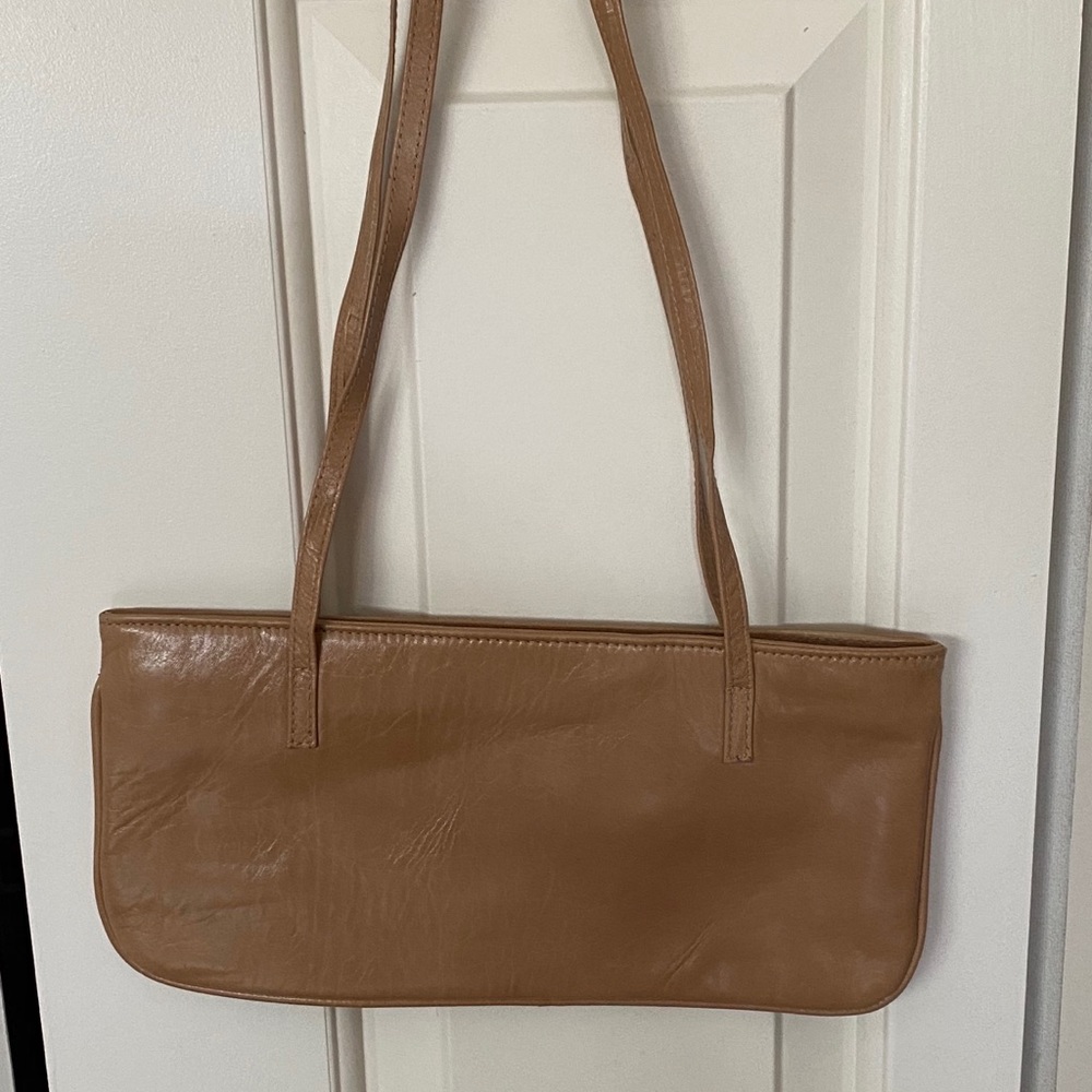 Peruzzi Tan Soft Leather Handbag